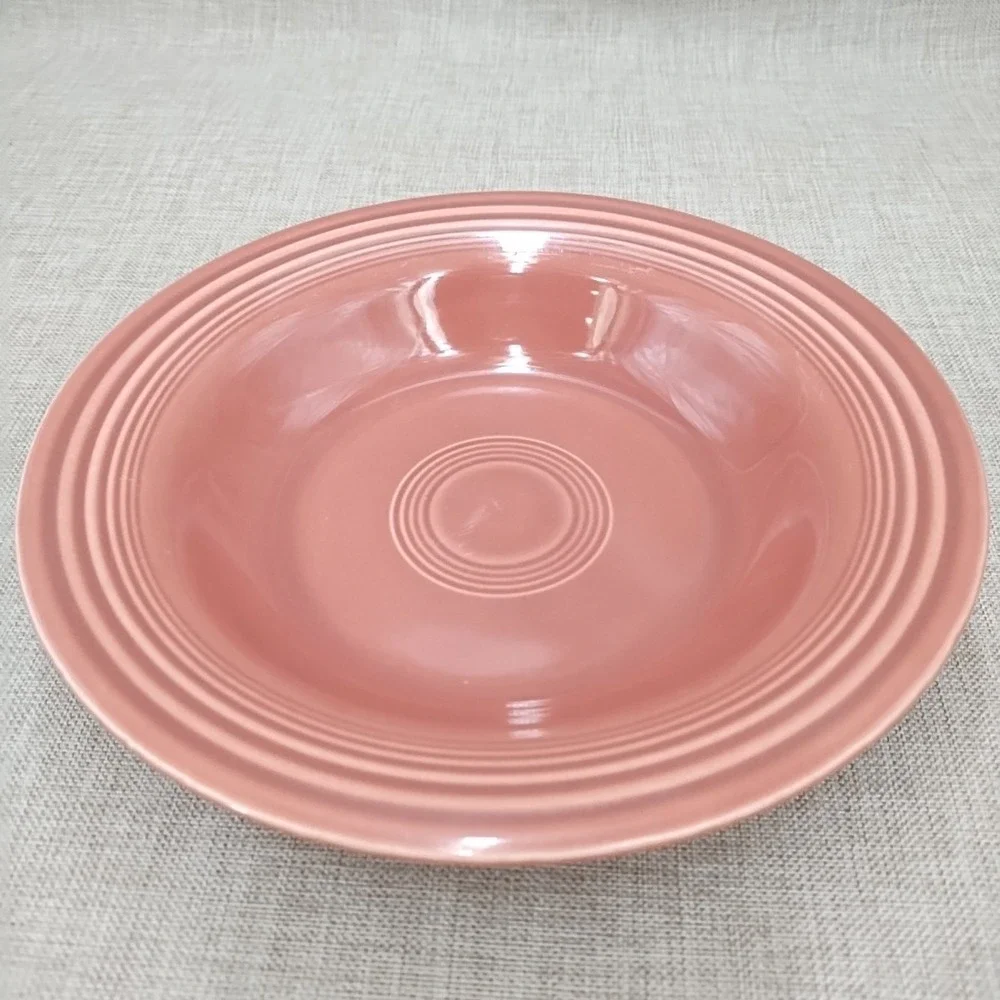 Vintage (1951-1959) Fiesta Fiestaware Rose 8 1/2